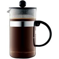 Bodum bistroNOUVEAU Kaffeebereiter (French Press System, Spuelmaschinengeeignet), 0,35 liters schwarz