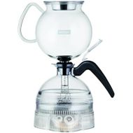 [아마존베스트]Bodum ePebo Elektrischer Vakuum kaffeebereiter, 8 Tassen, 1.0 l, Kunststoff, Tritan, Edelstahl, Borosilicatglas, Gummi, Silikon, Transparent, 15.5 x 15.5 x 28.3 cm