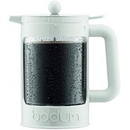 Bodum K11683-913US-1 BEAN Cold Brew Coffee Maker, 51 Oz, Bright White