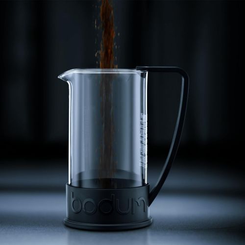  Bodum 10938-01B Brazil French Press Coffee and Tea Maker, 34 Ounce, Black