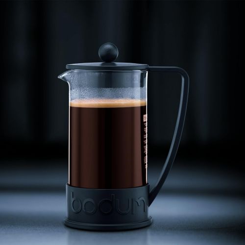  Bodum 10938-01B Brazil French Press Coffee and Tea Maker, 34 Ounce, Black