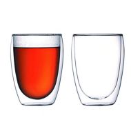 Bodum Pavina Glass, Double-Wall Insulate Glass, Clear, 12 Ounces Each (Set of 2)