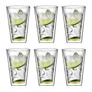 Bodum Canteen Double Wall Insulated Glasses, 13.5 Ounce, Chrome