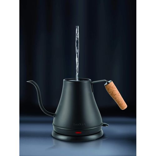  Bodum 11883-57US Melior Gooseneck Electric Water Kettle, 27 Ounces, Matte Silver