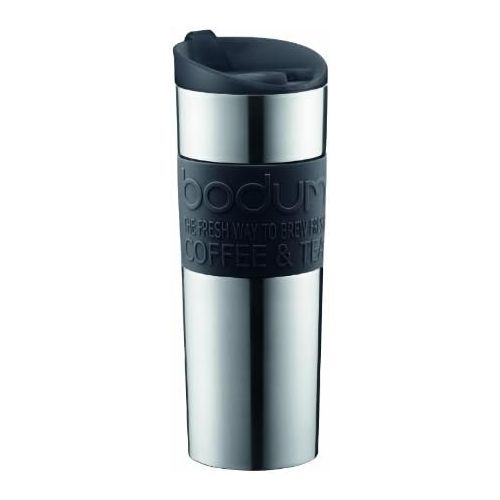  BODUM 11058-01BUS Travel Mug, 15 Ounce, Black