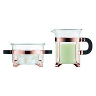 Bodum Chambord Classic Sugar and Creamer Set, Copper