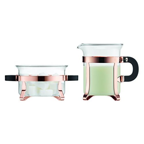  Bodum Chambord Classic Sugar and Creamer Set, Copper