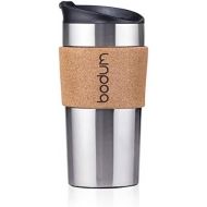 BODUM 11068-109S 12 oz Travel Mug, 12-Ounce, Cork