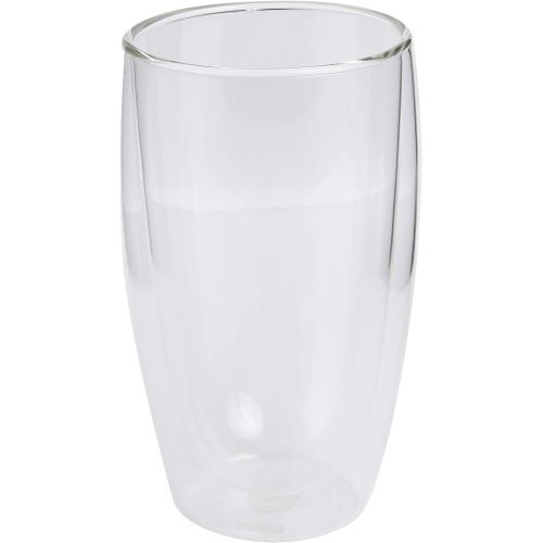  Bodum Pavina Glass, Double-Wall Insulate Glass, Clear, 15 Ounces Each (Set of 2)