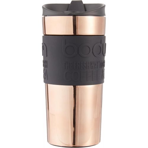  Bodum 11068-18S Travel Mug, 12 oz, Gold