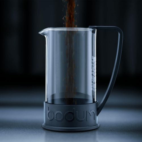  Bodum Brazil French Press Coffee Maker, 1.5 Liter, 51 Ounce, Black