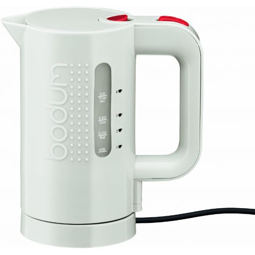  Bodum Bistro Electric Water Kettle, 17 Ounce, .5 Liter, White