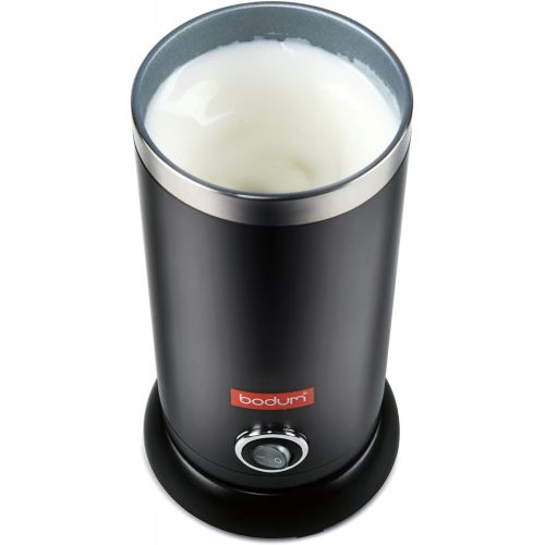  Bodum 11870-01US Bistro Electric Milk Frother, 10 Ounce, Black