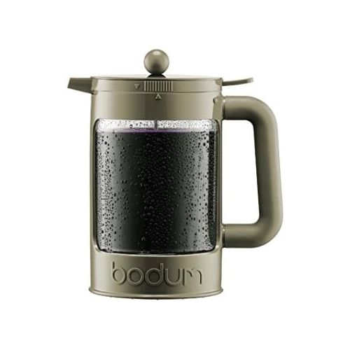  Bodum Bean Cold Brew Coffee Maker, Press, Plastic, 1.5 Liter, 51 Ounce, Black