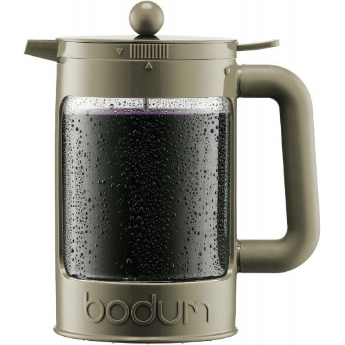  Bodum Bean Cold Brew Coffee Maker, Press, Plastic, 1.5 Liter, 51 Ounce, Black