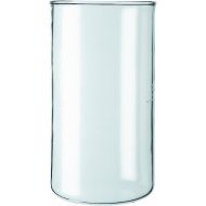 Bodum 01-11080-10 Chambord Locking Lid French Press Spare Carafe, 12 Oz, Clear