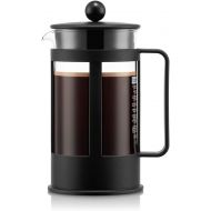 Bodum Kenya 8-Cup French Press Coffee Maker, 34-Ounce, Plastic, Black