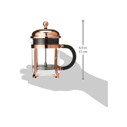  Bodum Chambord 4 Cup French Press Coffee Maker, Copper, 0.5 l