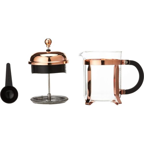  Bodum Chambord 4 Cup French Press Coffee Maker, Copper, 0.5 l