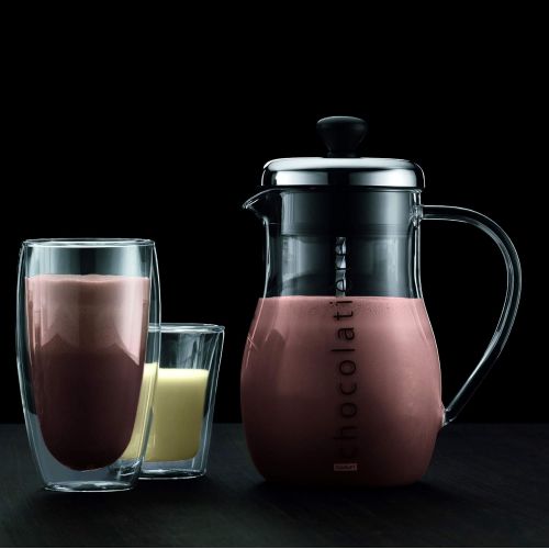  Bodum Chocolatiere Glass Hot Chocolate Maker/Frother