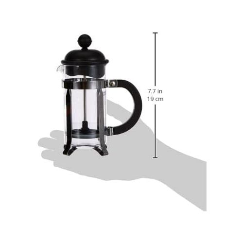  Bodum 1913-01SA-10 CAFFETTIERA French Press Coffee Maker, 3 Cup, 0.35 l, Plastic, Clear