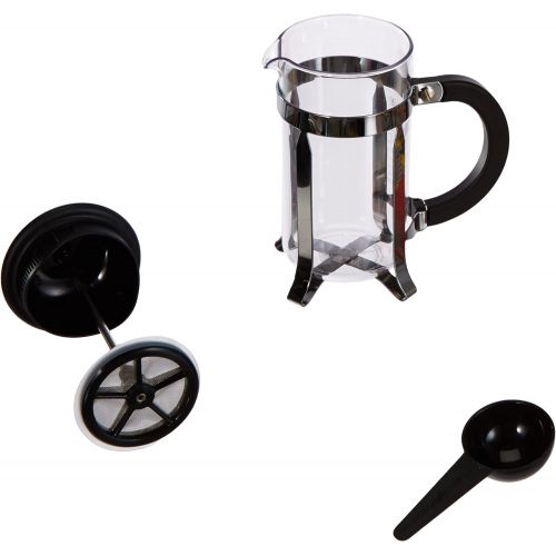  Bodum 1913-01SA-10 CAFFETTIERA French Press Coffee Maker, 3 Cup, 0.35 l, Plastic, Clear