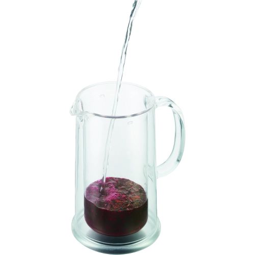  BODUM 1608-10 Thermia Double Wall Coffee and Tea Press, 12.6 x 17.9 x 23.8 cm,Transparent