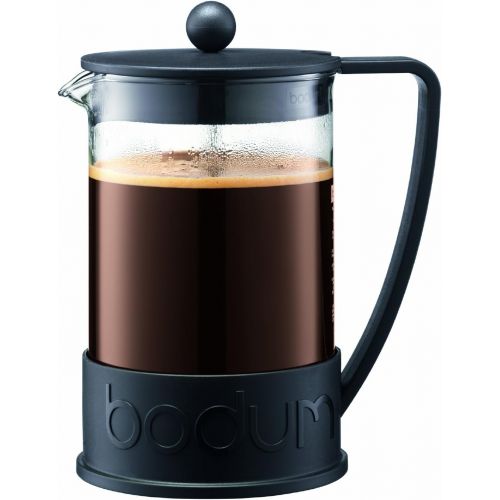  Bodum Brazil French Press Coffee Maker, 1.5 Liter, 51 Ounce, Black