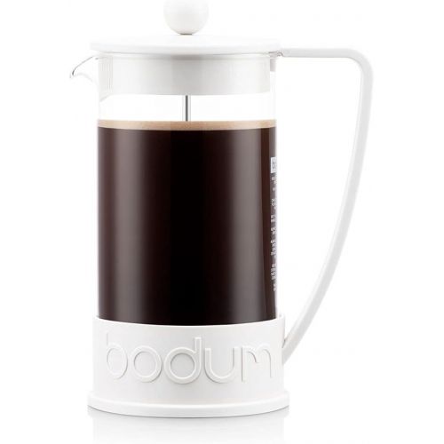  Bodum New Brazil 8-Cup French Press Coffee Maker, 34-Ounce, Black: Kitchen & Dining