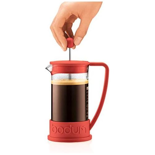  Bodum Brazil Three Cup French Press Coffee Maker - Red