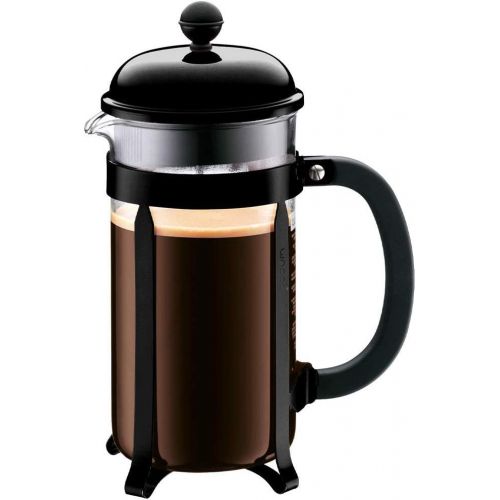  Bodum 1928-01 Chambord French Press Coffee Maker, 34 Ounce, Black