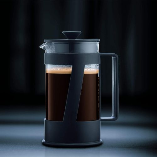  Bodum Crema 4-Cup French Press Coffee Maker, 17-Ounce