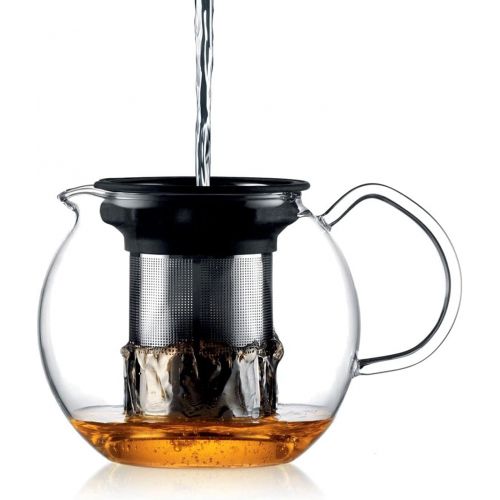  Bodum Assam Glass Tea Press with Stainless Steel Filter, 17-Ounce