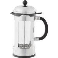 Bodum Chambord 8 Cup French Press Coffee Maker with Locking Lid, Stainless Steel, 34-Ounce