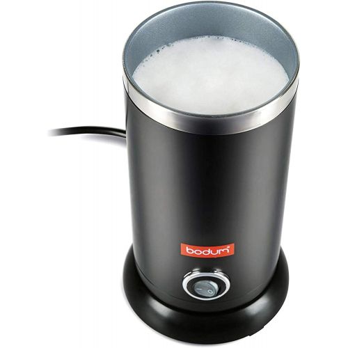  Bodum Bistro Electric Milk Frother, 10 Ounce, Black: Kitchen & Dining