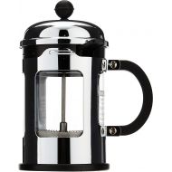 [아마존베스트]Bodum Chambord 4 Cup French Press Coffee Maker with Locking Lid Stainless Steel, 17-Ounce