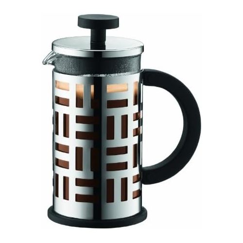  Bodum Eileen French Press Coffee Maker, 12-Ounce, Chrome