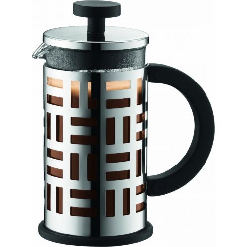  Bodum Eileen French Press Coffee Maker, 12-Ounce, Chrome