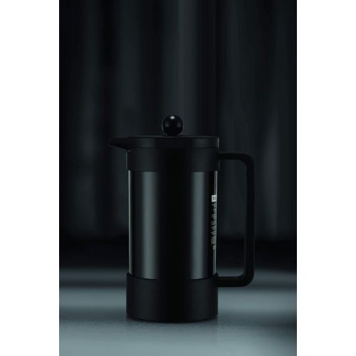  Bodum Bean Sustainable French Press Coffee Maker, 34 Ounce, Black