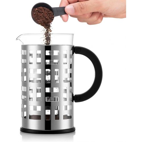  [아마존베스트]Bodum Eileen French Press, 34 oz, Chrome