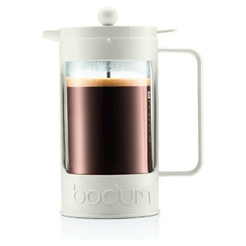  [아마존베스트]Bodum Bean 3 Cup/0.35 L Coffee Maker - White