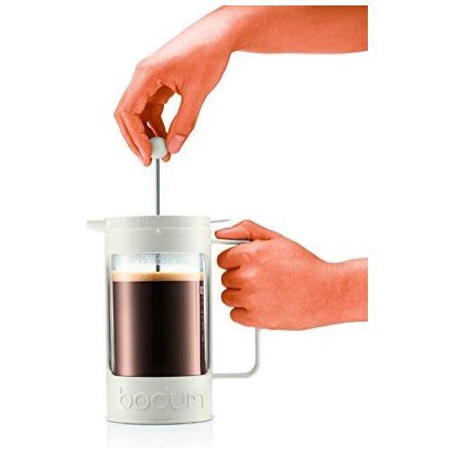  [아마존베스트]Bodum Bean 3 Cup/0.35 L Coffee Maker - White