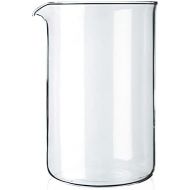 [아마존베스트]Bodum 1512-10 12-cup coffee mug replacement mug, glass - transparent, 1.5 L