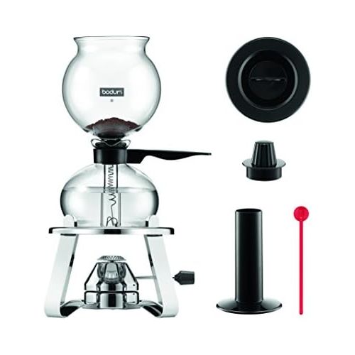  [아마존베스트]Bodum Coffee Maker, Glass, Black, 30 x 36.8 x 15.9 cm