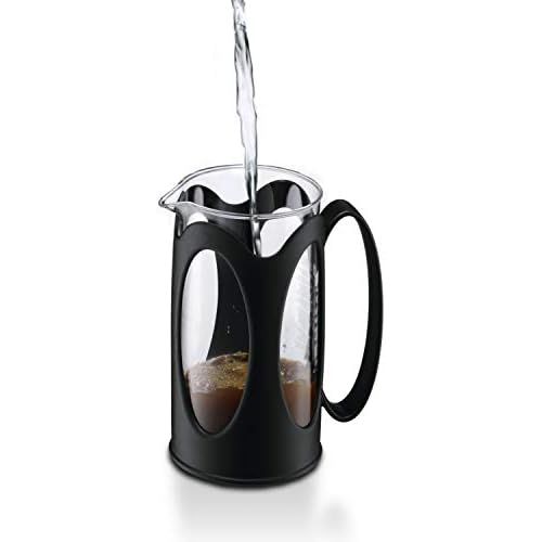  [아마존베스트]Bodum Kenya coffee maker with French press system, permanent stainless steel filter) black, 0,35L