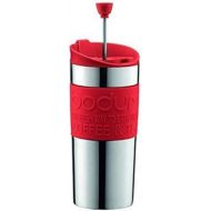 [아마존베스트]Bodum Travel Press Set Coffee Maker, Red