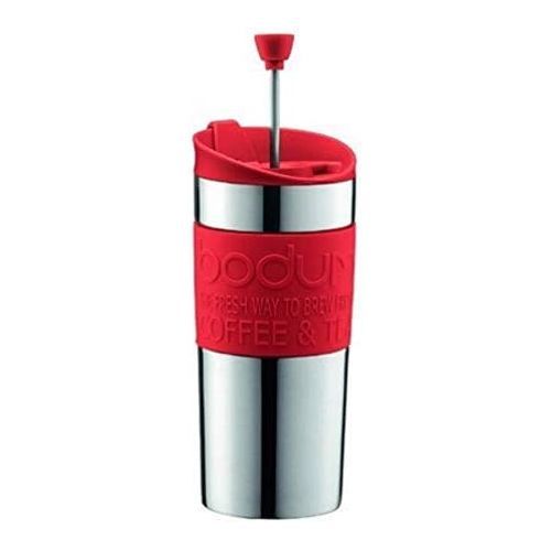  [아마존베스트]Bodum Travel Press Set Coffee Maker, Red