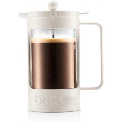  Bodum Bean 8 Cup/1.0 L Coffee Maker White