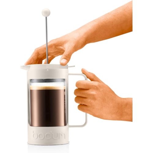  Bodum Bean 8 Cup/1.0 L Coffee Maker White