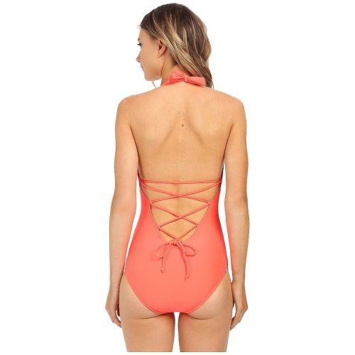  Body+Glove Body Glove Womens Smoothies Mona Deep V One Piece Swimsuit